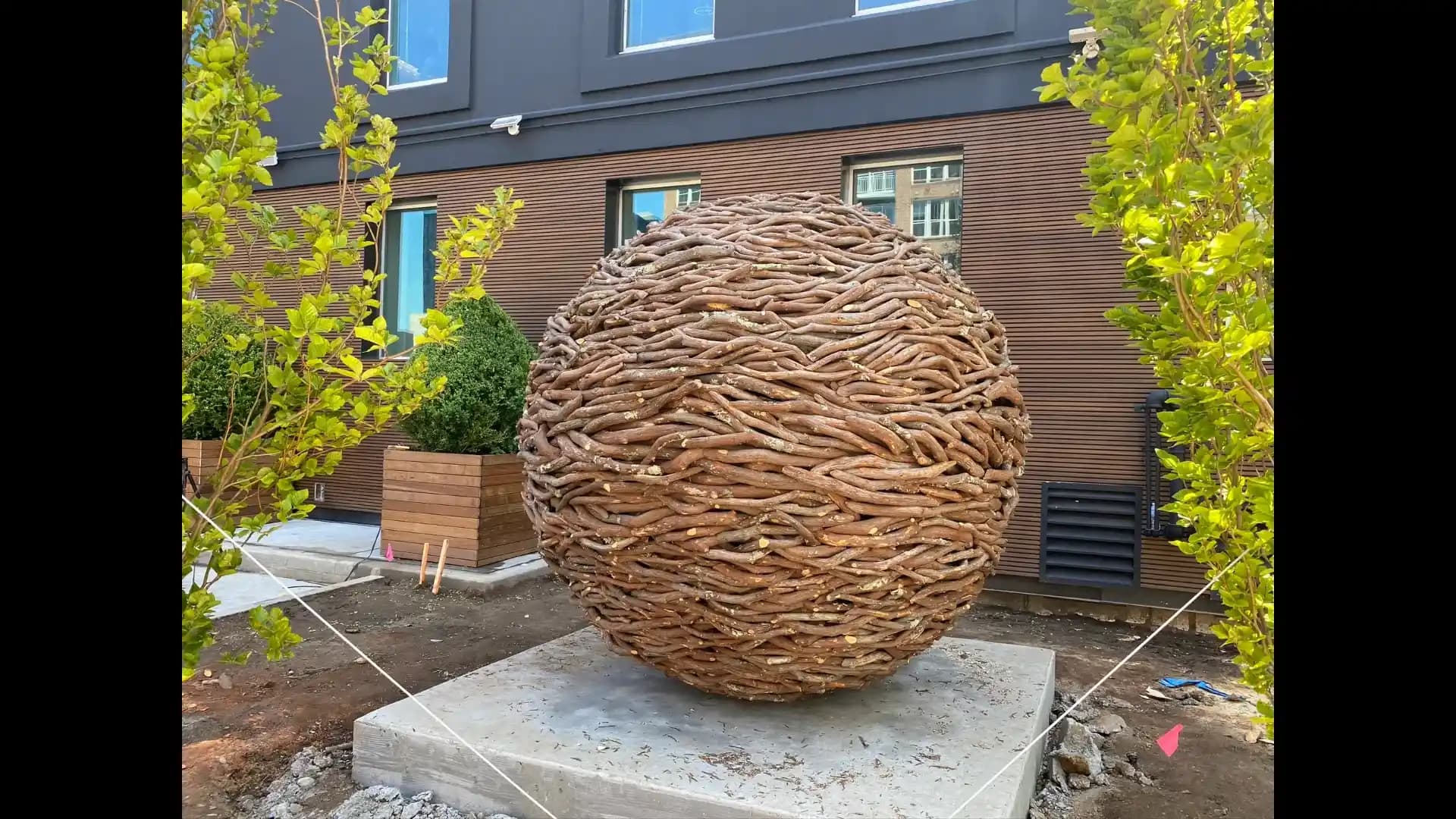 8 Ayak Çapında Siyah Akasya ve Dağ Defnesi Dal Küresi İnşası: Dayanıklı ve Estetik Yapı