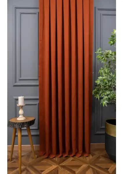 Taç Evdepo Kadife Dokulu Fon Perde: Şık ve Fonksiyonel Çözüm ile Dekorasyonunuzu Tamamlayın