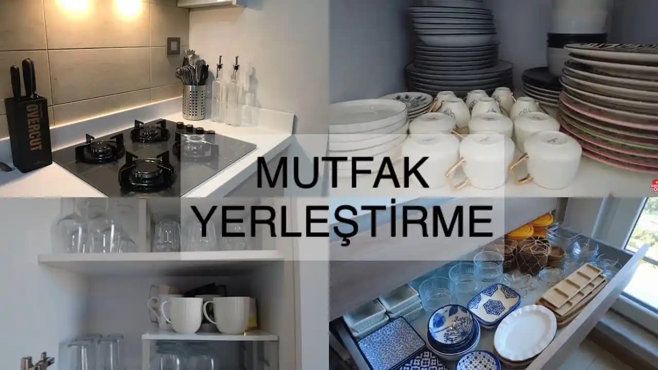 Mutfak Dolap İçi Yerleştirme Teknikleri ve Malzeme Seçenekleriyle Verimli Kullanım