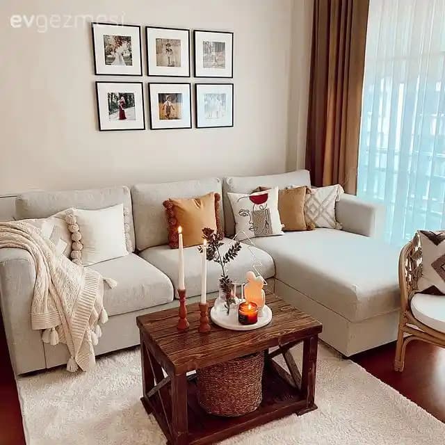 Kahverengi Çerçeve Dekorasyonunun Evlerde Estetik ve Fonksiyonel Rolü